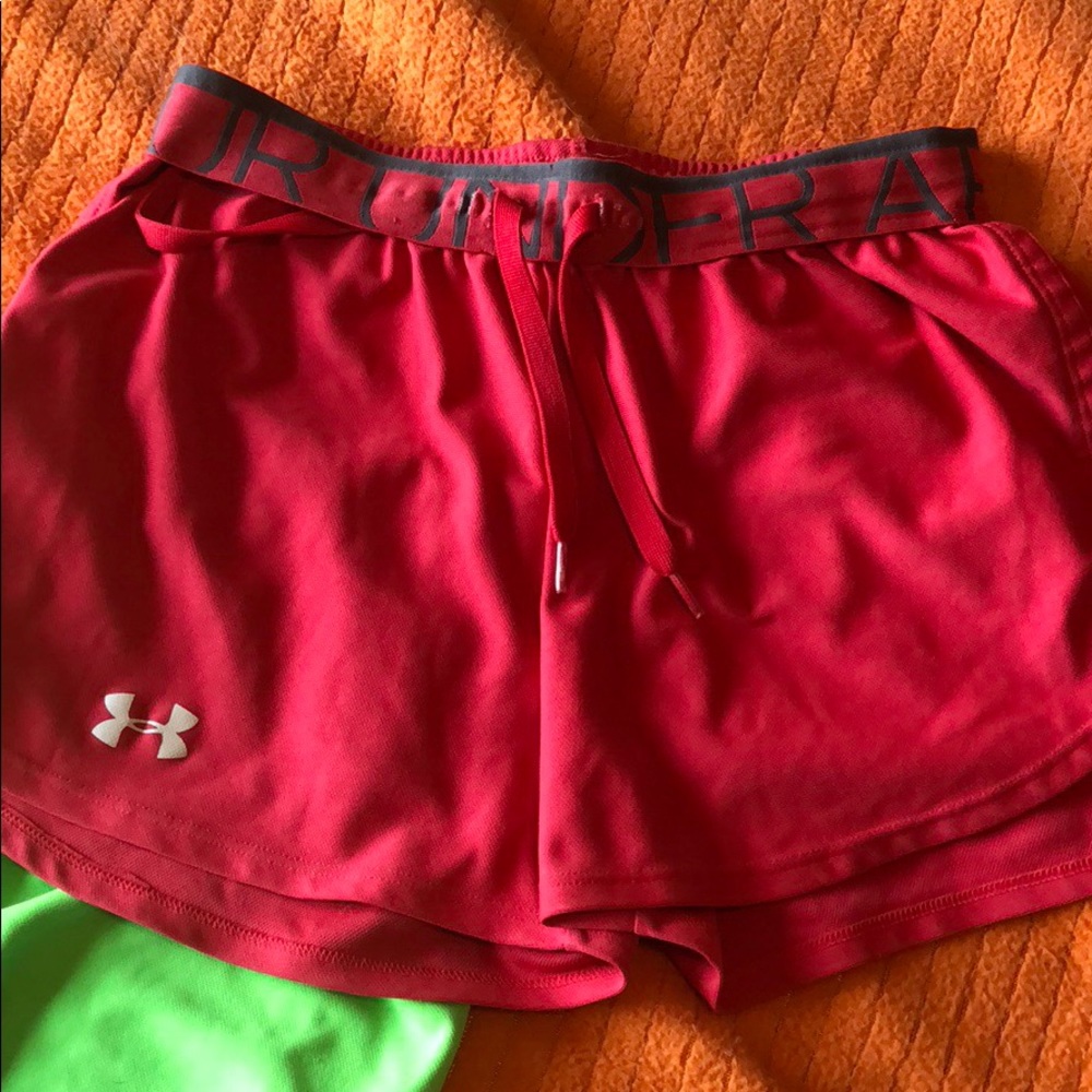 Under armour running shorts